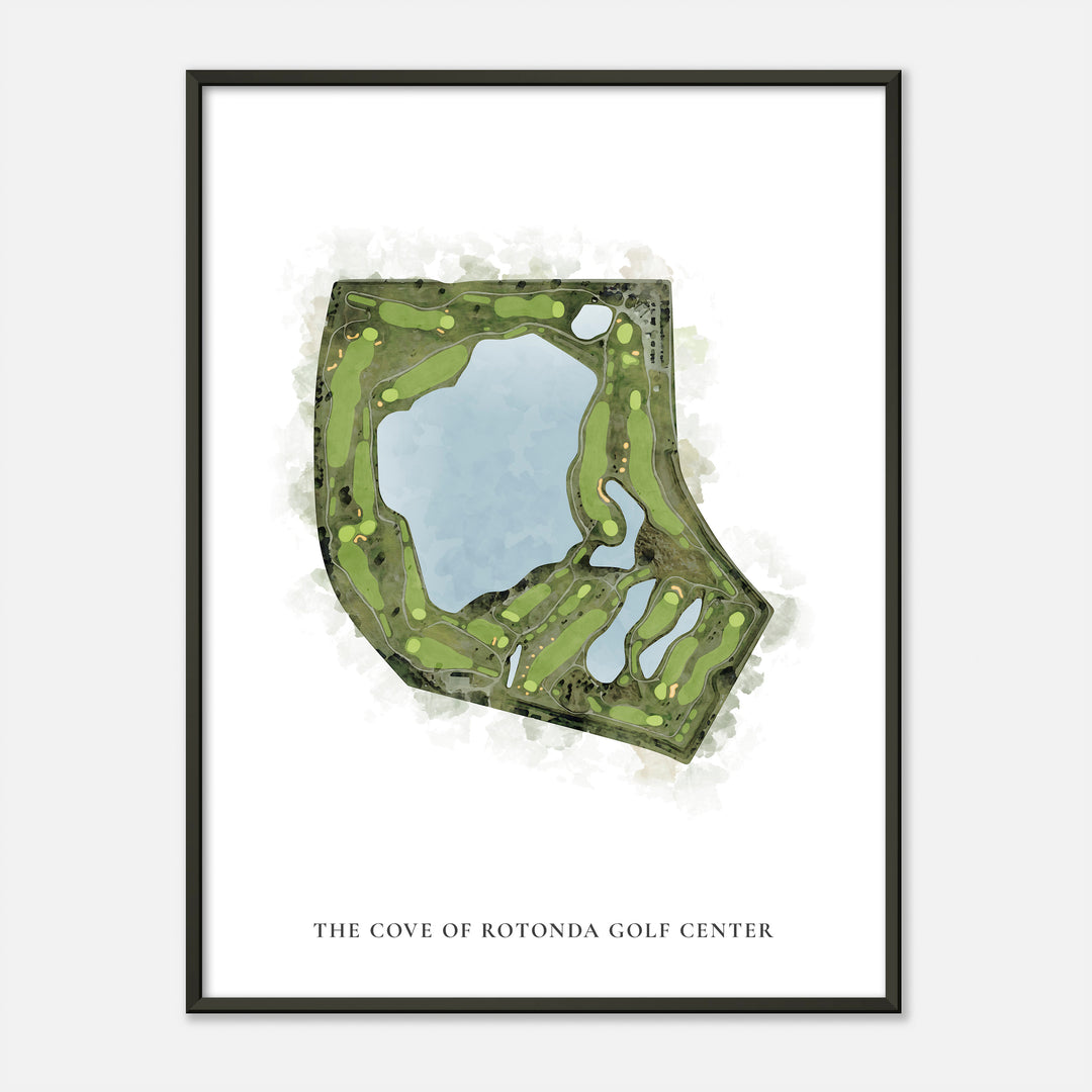 Print of The Cove Of Rotonda Golf Center Classic Map