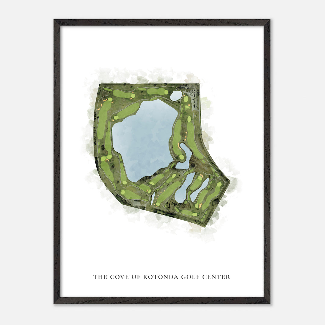 Print of The Cove Of Rotonda Golf Center Classic Map
