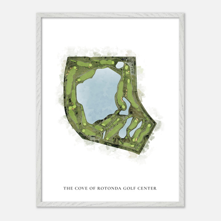 Print of The Cove Of Rotonda Golf Center Classic Map