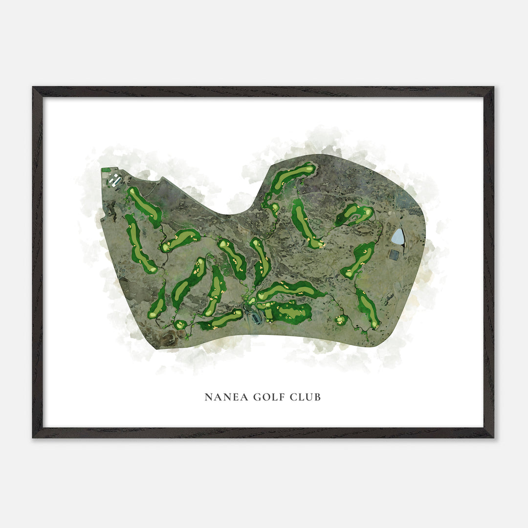 Print of Nanea Golf Club Classic Map
