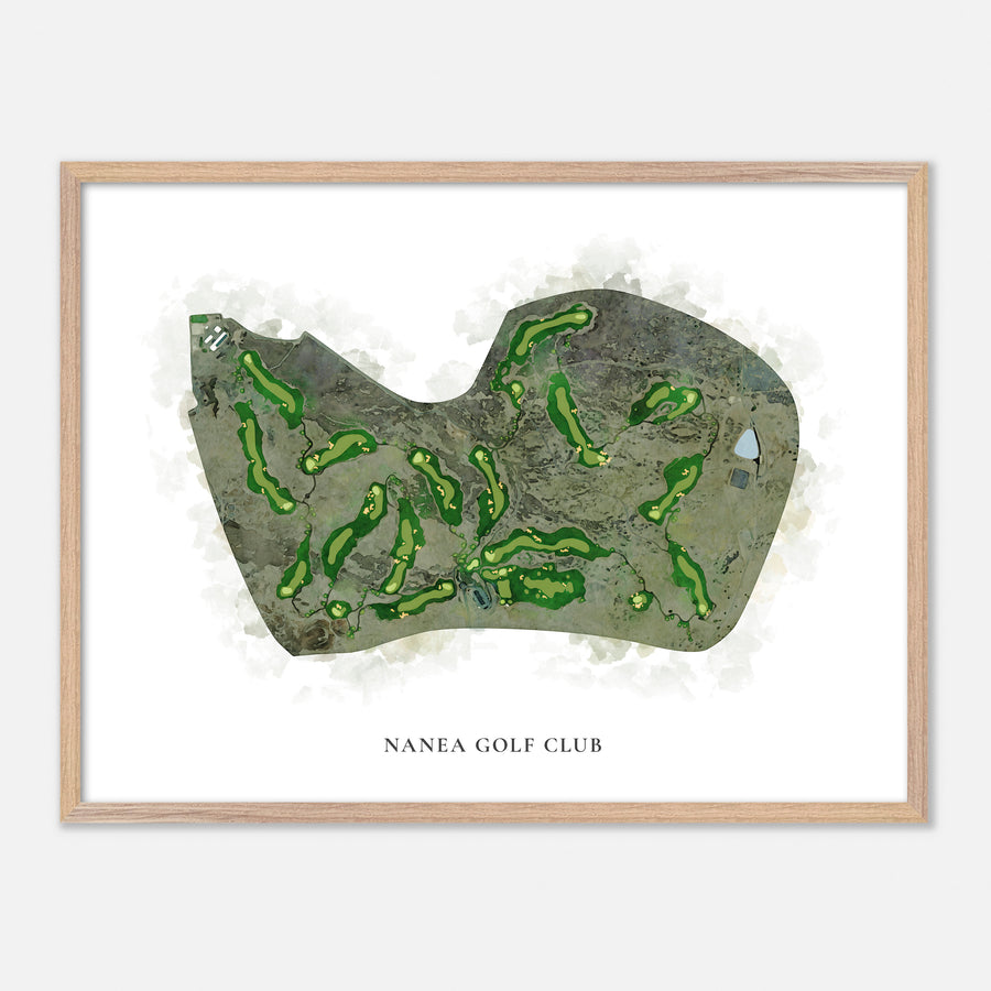 Print of Nanea Golf Club Classic Map