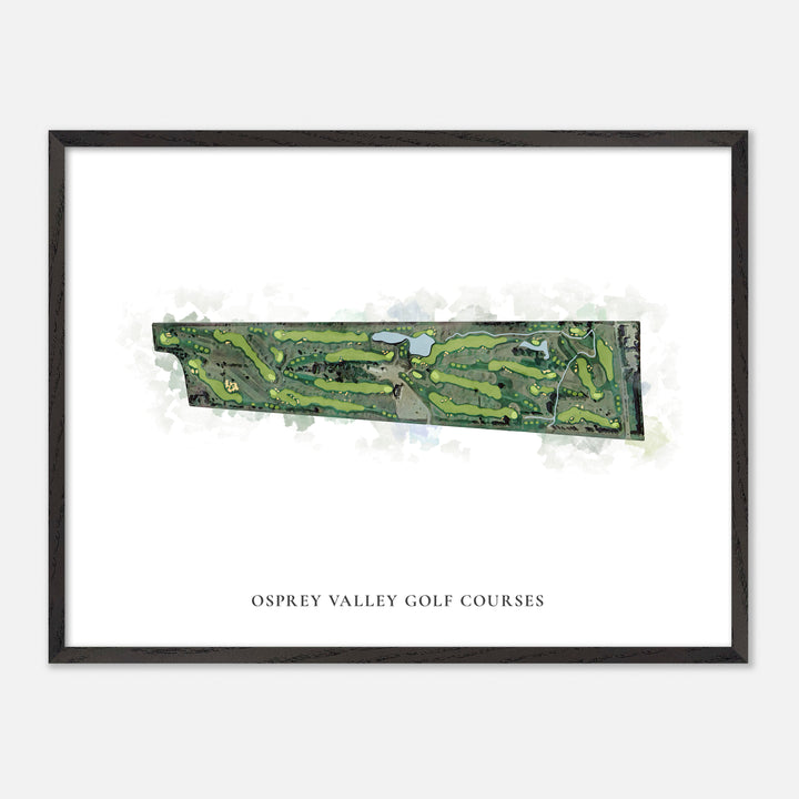 Print of Osprey Valley Golf Courses Classic Map