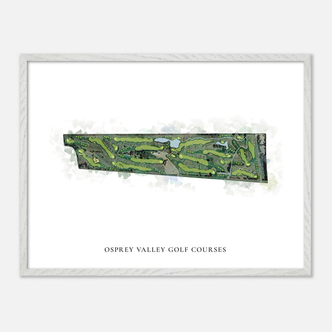 Print of Osprey Valley Golf Courses Classic Map