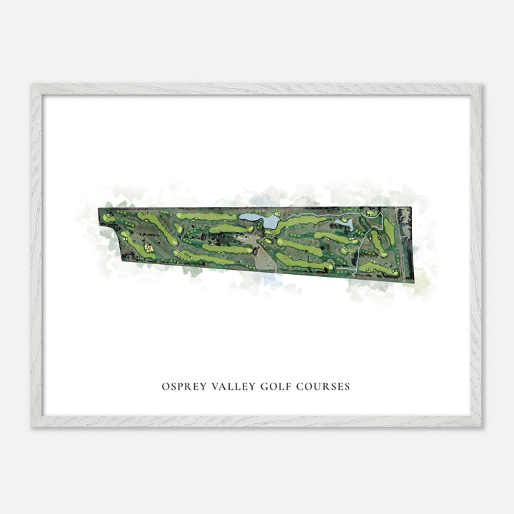 Print of Osprey Valley Golf Courses Classic Map