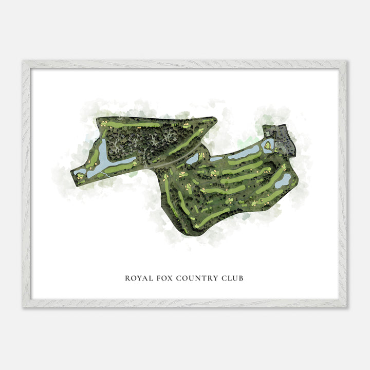 Print of Royal Fox Country Club Classic Map