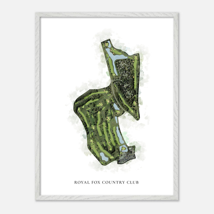 Print of Royal Fox Country Club Classic Map