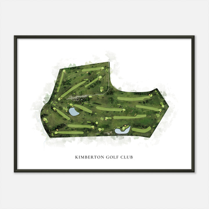 Print of Kimberton Golf Club Classic Map
