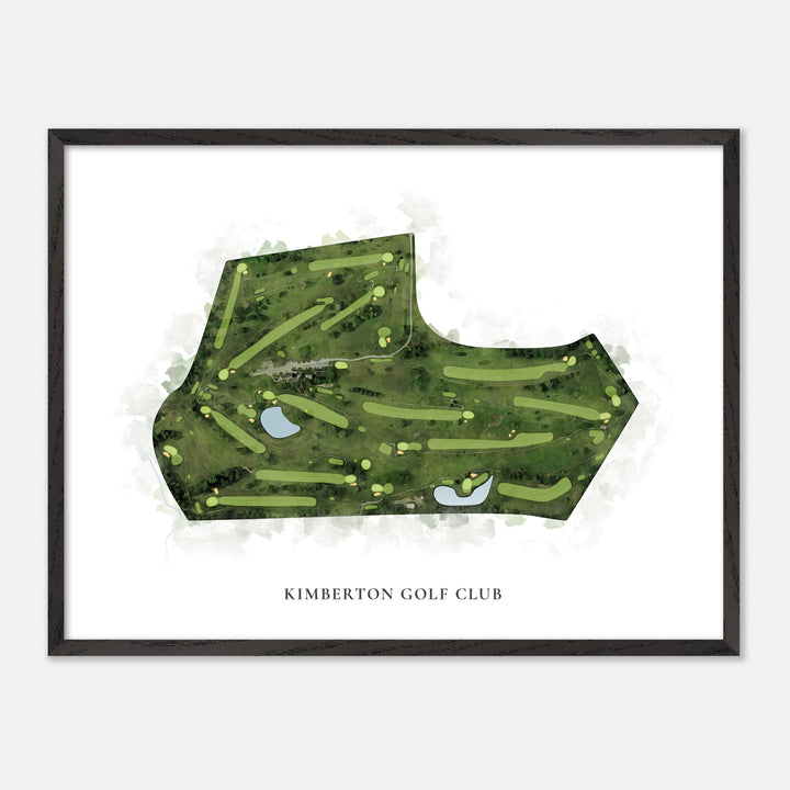 Print of Kimberton Golf Club Classic Map