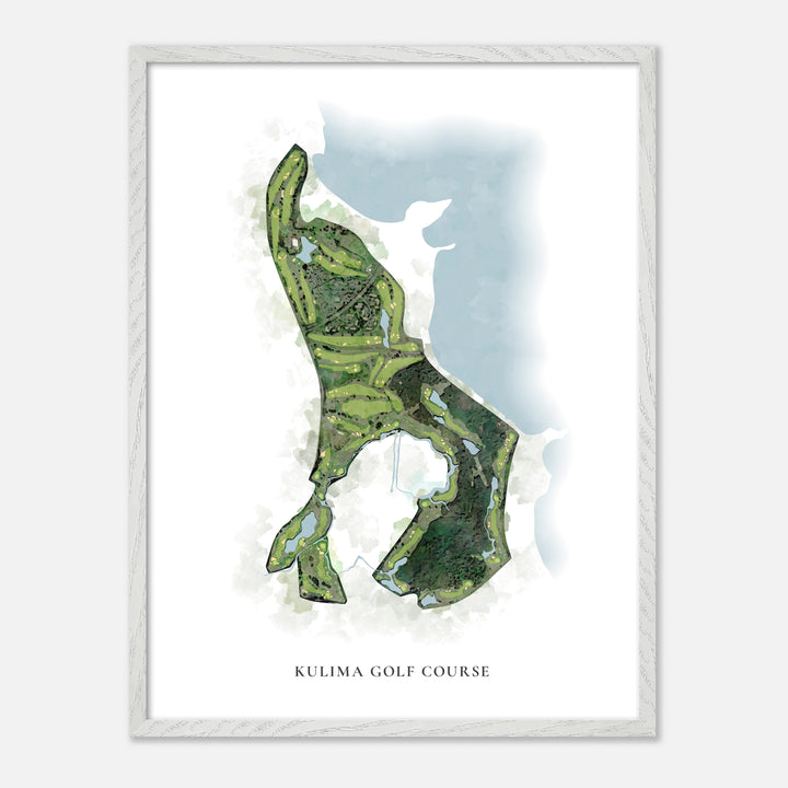 Print of Kulima Golf Course Classic Map