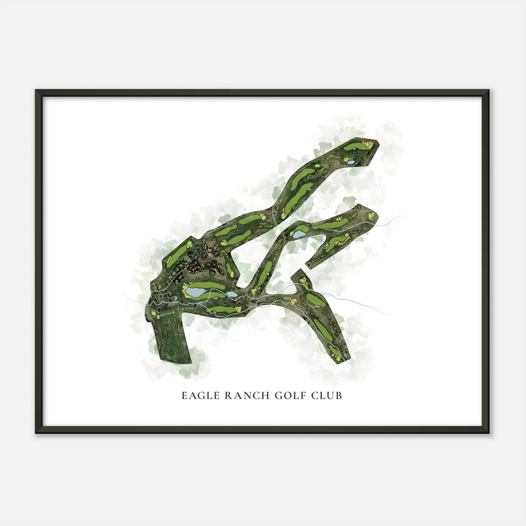 Print of Eagle Ranch Golf Club Classic Map