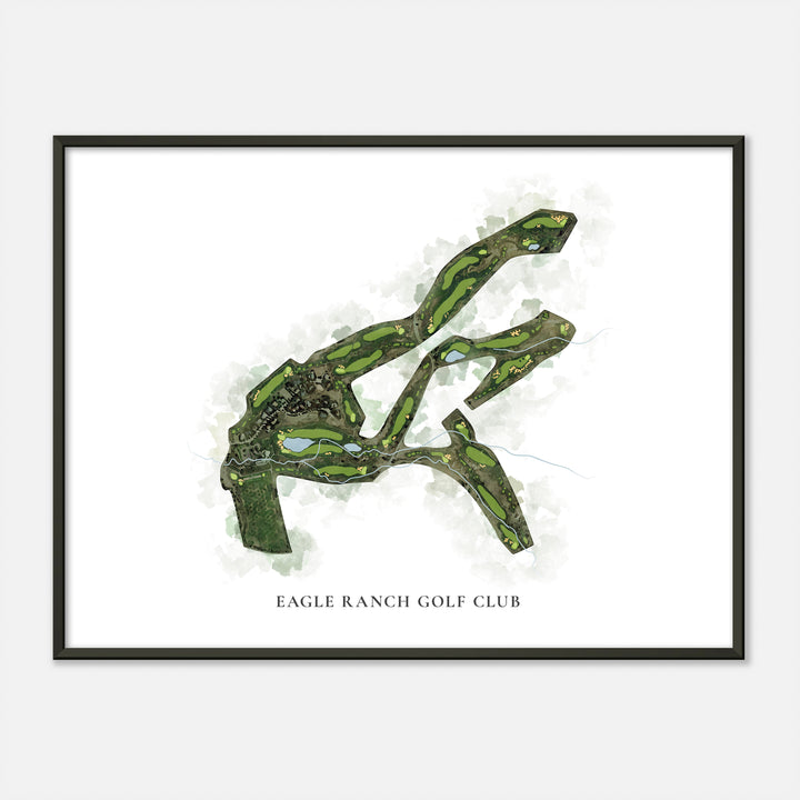 Print of Eagle Ranch Golf Club Classic Map