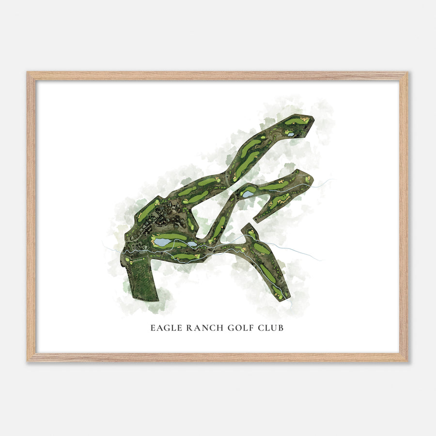 Print of Eagle Ranch Golf Club Classic Map