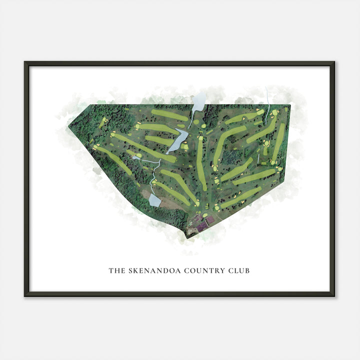 Print of The Skenandoa Country Club Classic Map