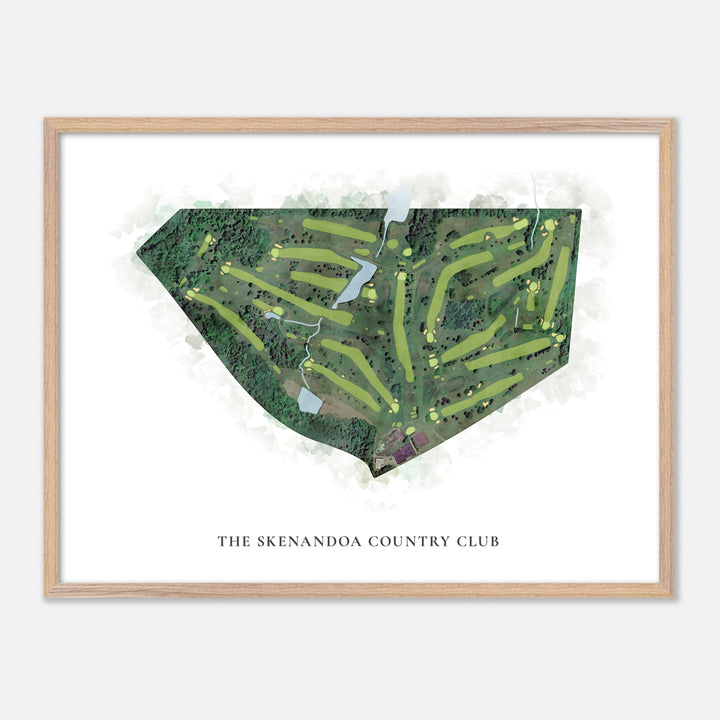 Print of The Skenandoa Country Club Classic Map