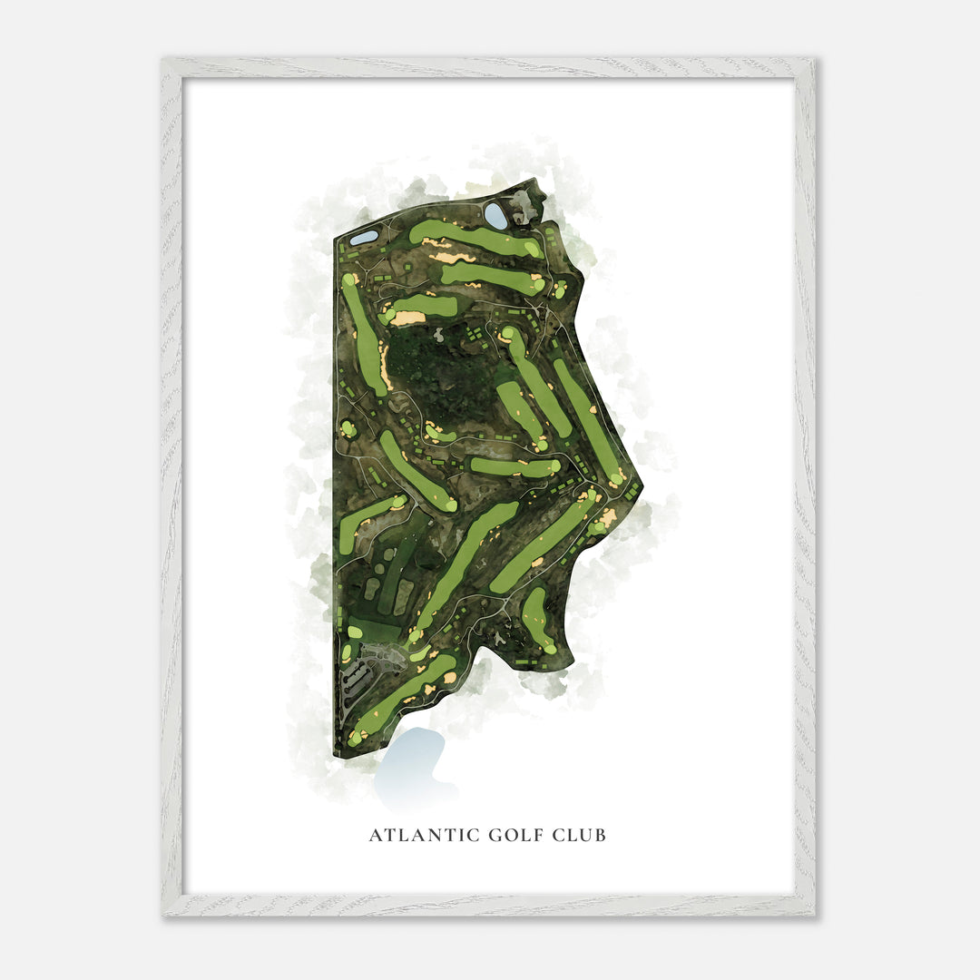 Print of Atlantic Golf Club Classic Map