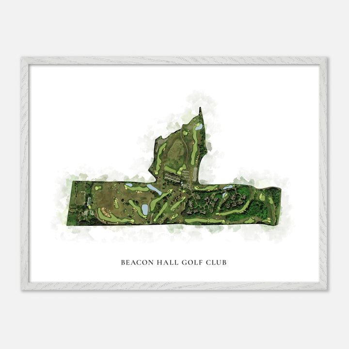 Print of Beacon Hall Golf Club Classic Map