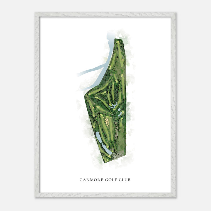 Print of Canmore Golf Club Classic Map