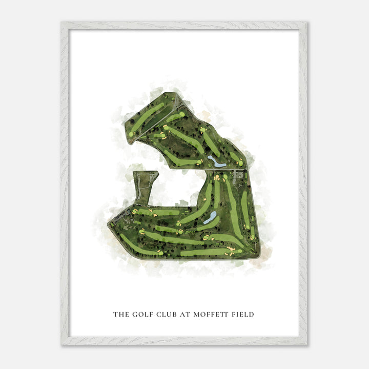 Print of The Golf Club At Moffett Field Classic Map