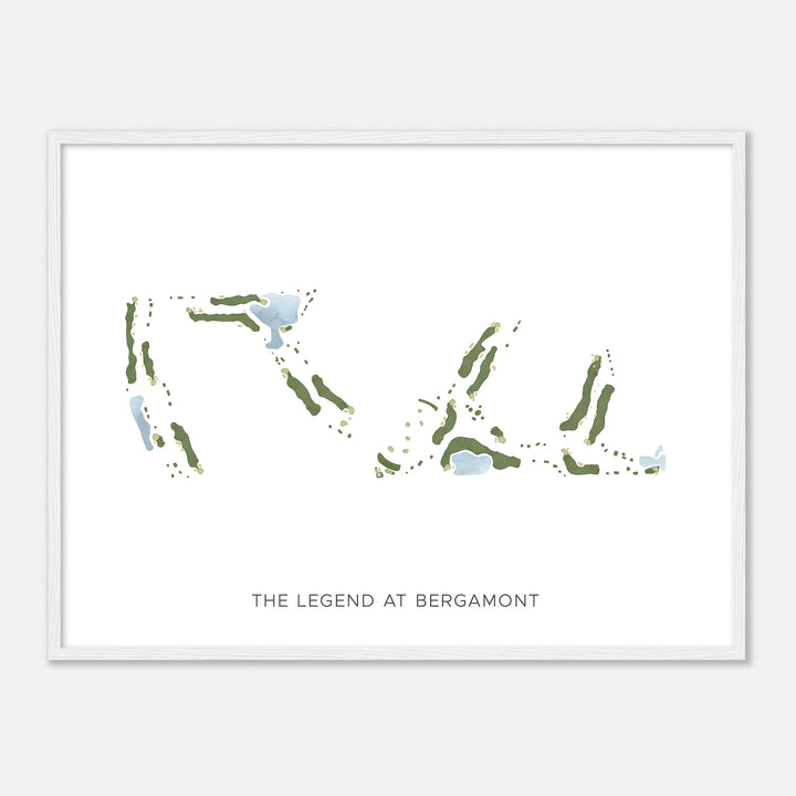 Print of The Legend At Bergamont Modern Map