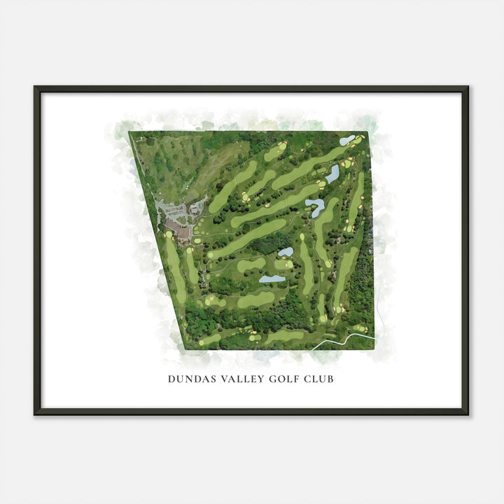 Print of Dundas Valley Golf Club Classic Map