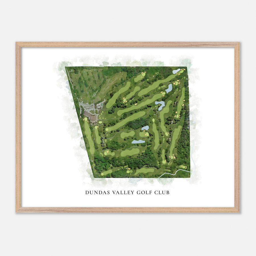 Print of Dundas Valley Golf Club Classic Map