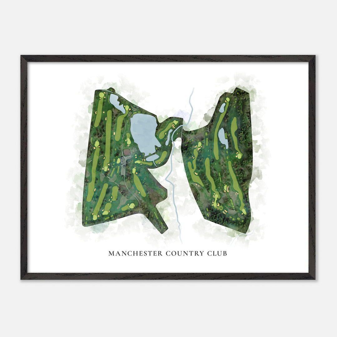 Print of Manchester Country Club Classic Map