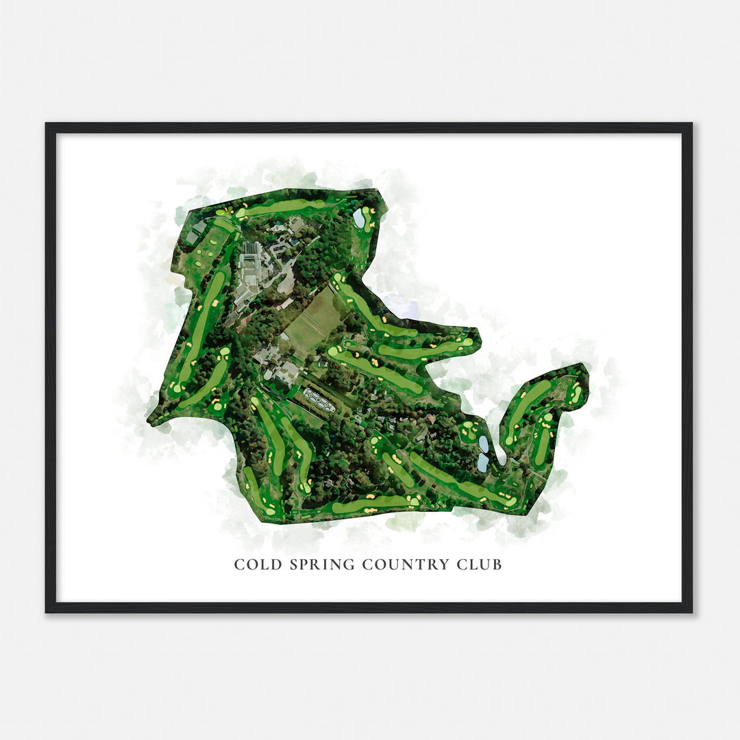 Print of Cold Spring Country Club Classic Map