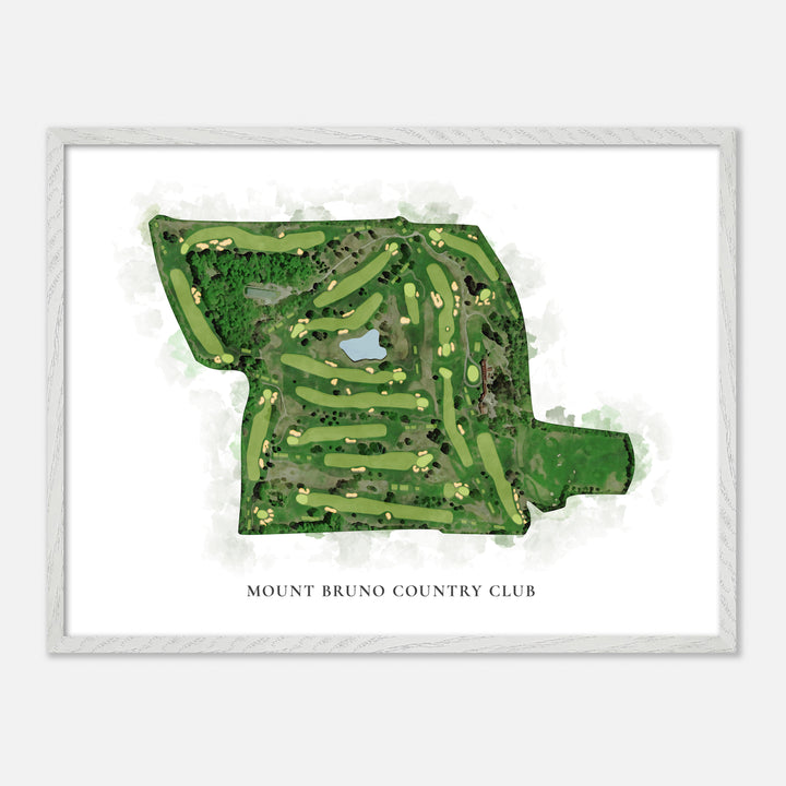 Print of Mount Bruno Country Club Classic Map