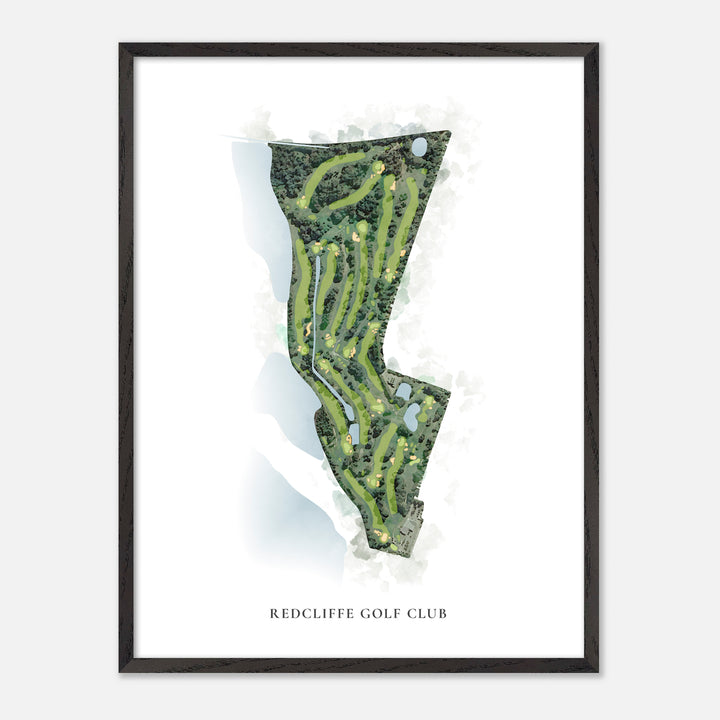 Print of Redcliffe Golf Club Classic Map