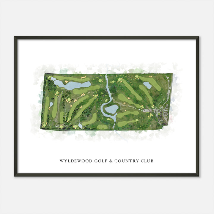 Print of Wyldewood Golf & Country Club Classic Map