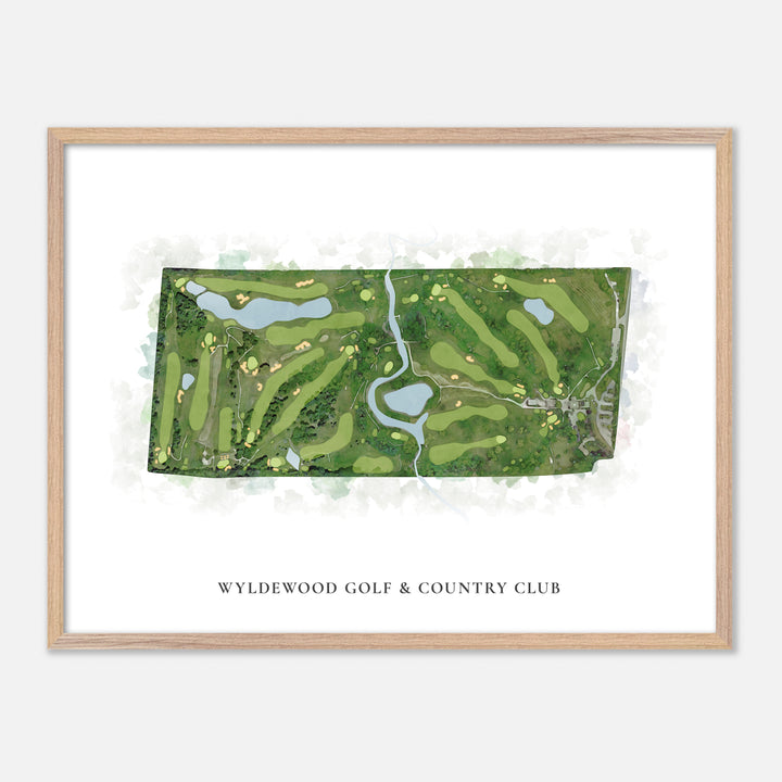 Print of Wyldewood Golf & Country Club Classic Map