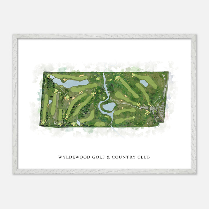 Print of Wyldewood Golf & Country Club Classic Map