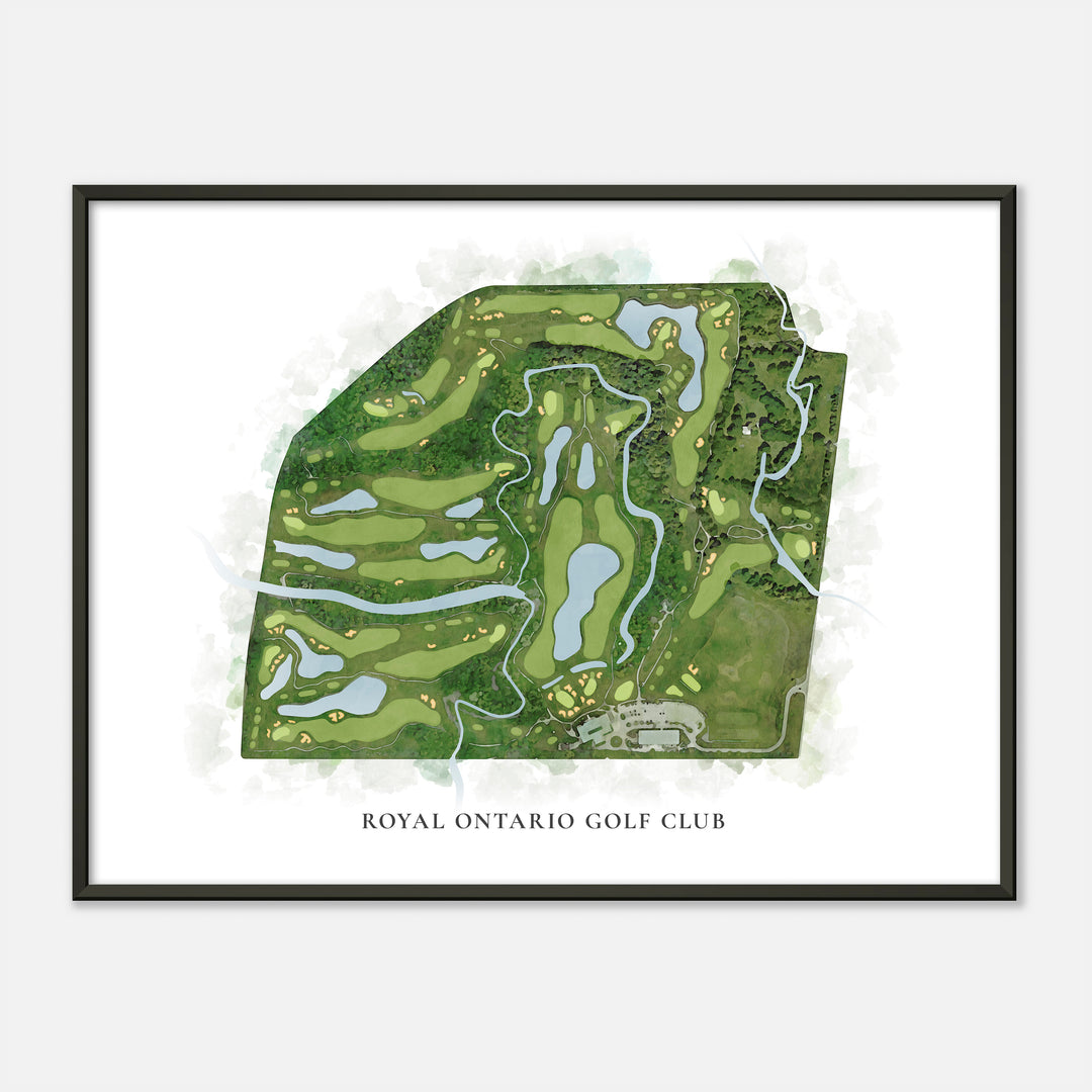 Print of Royal Ontario Golf Club Classic Map