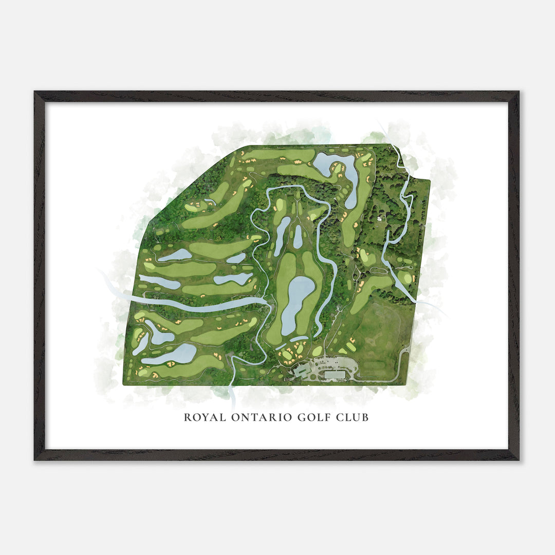 Print of Royal Ontario Golf Club Classic Map