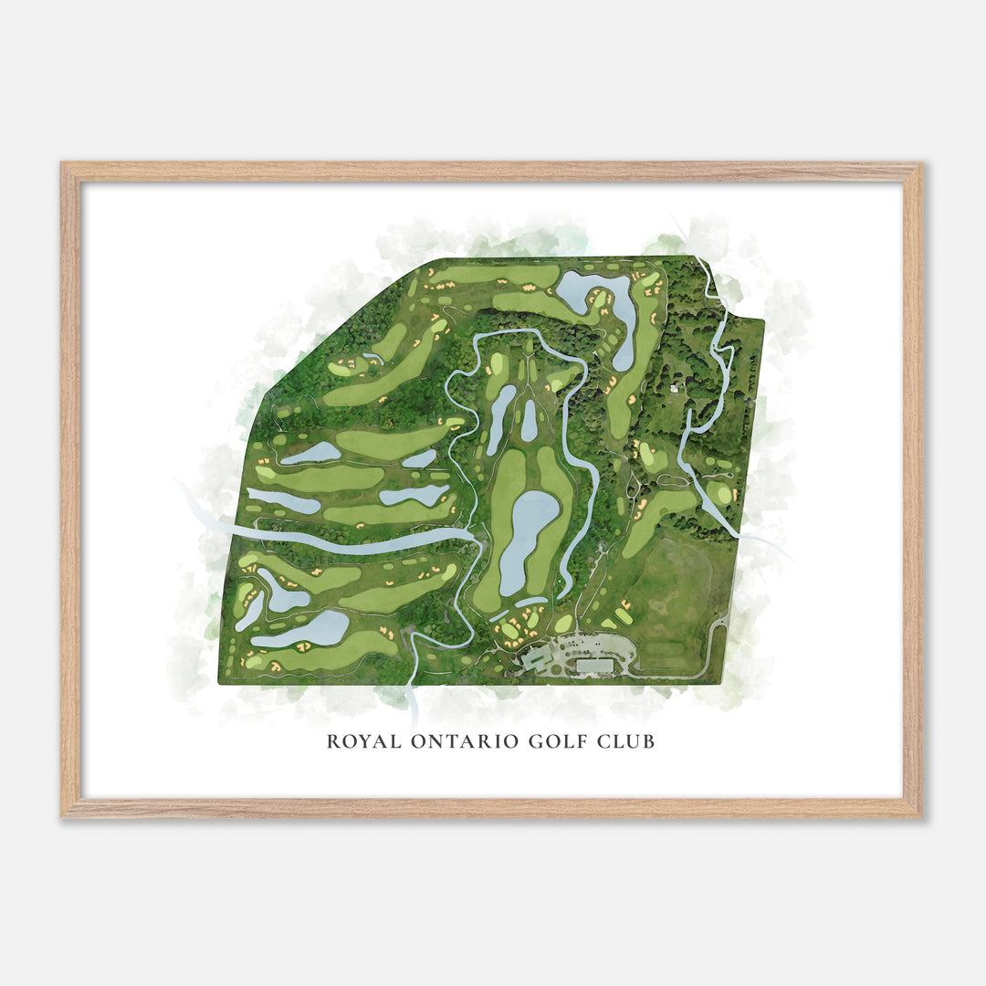 Print of Royal Ontario Golf Club Classic Map
