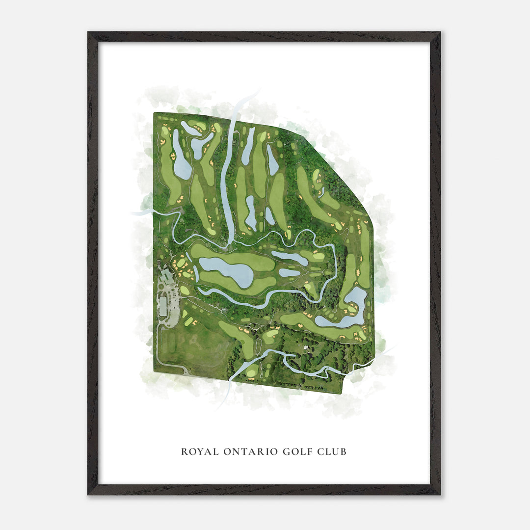 Print of Royal Ontario Golf Club Classic Map