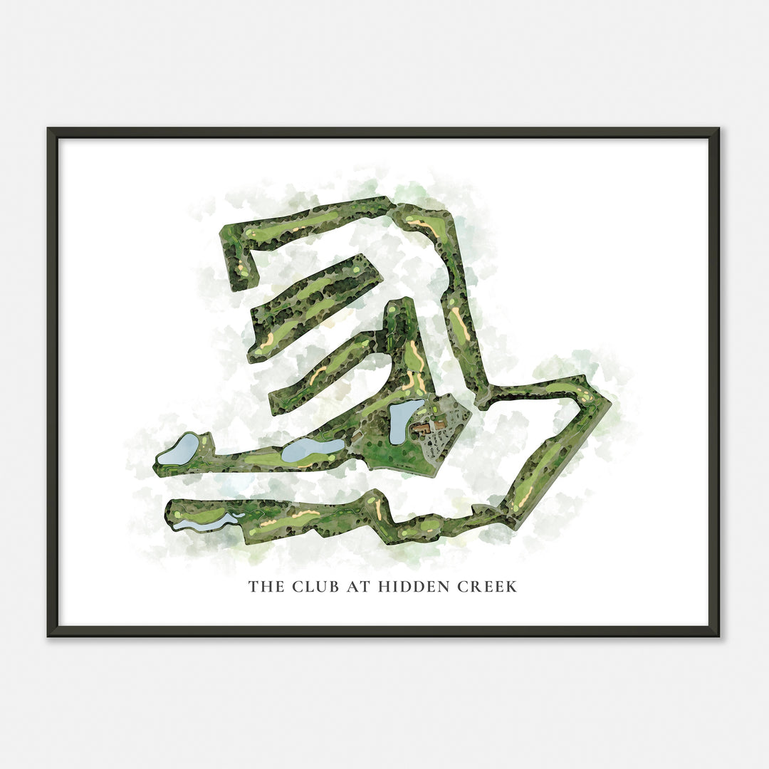 Print of The Club At Hidden Creek Classic Map