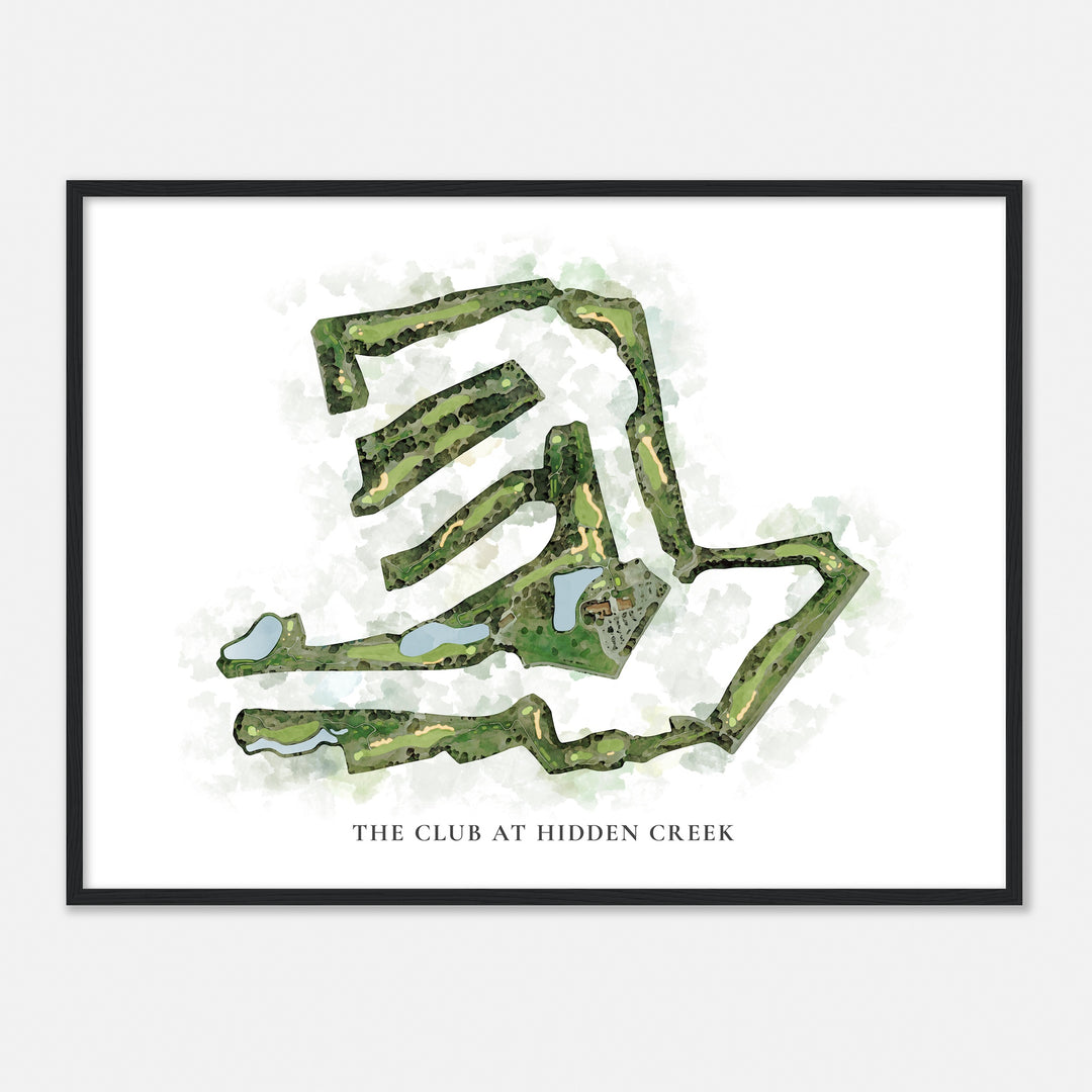 Print of The Club At Hidden Creek Classic Map