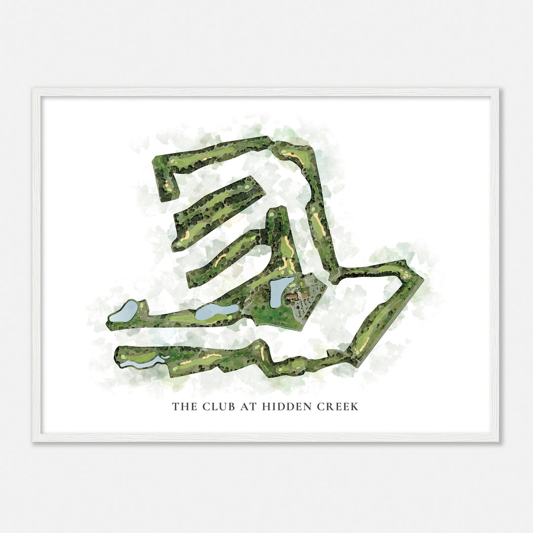 Print of The Club At Hidden Creek Classic Map