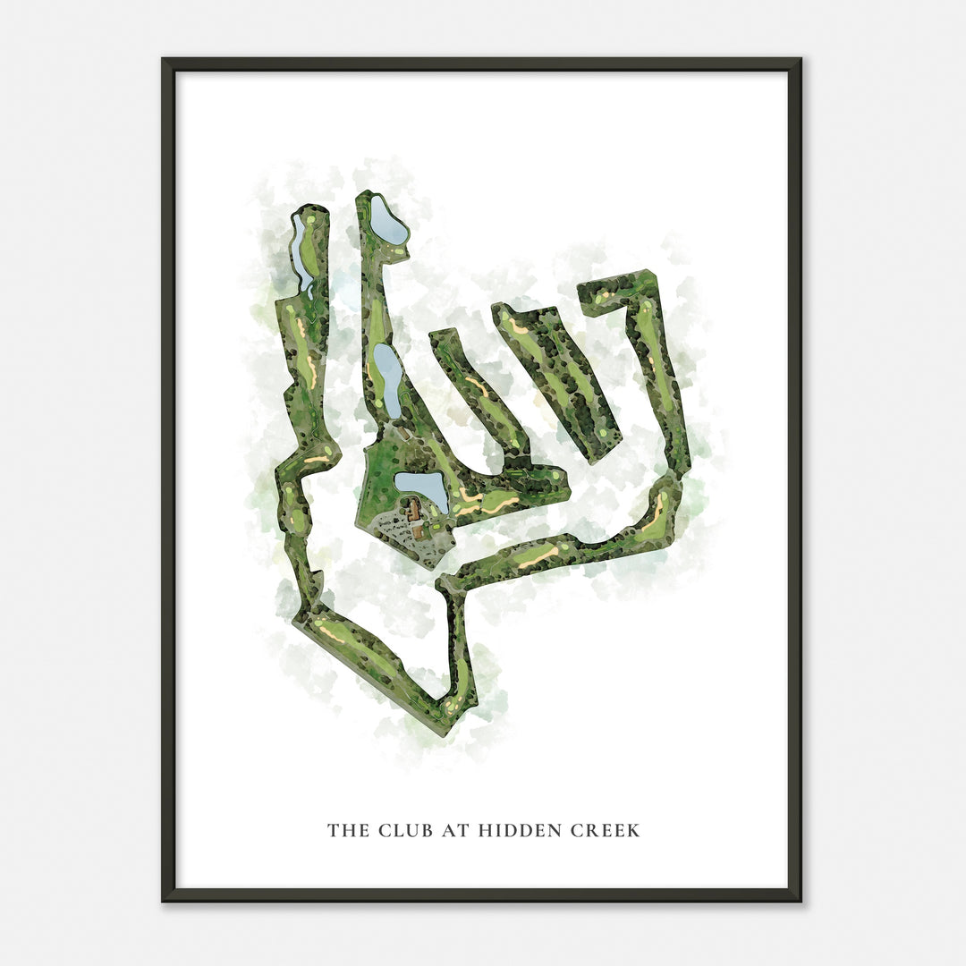 Print of The Club At Hidden Creek Classic Map