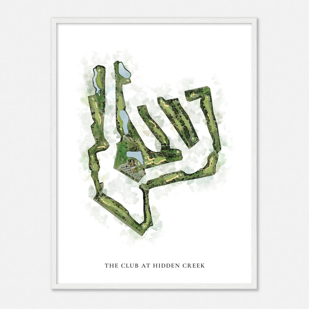 Print of The Club At Hidden Creek Classic Map
