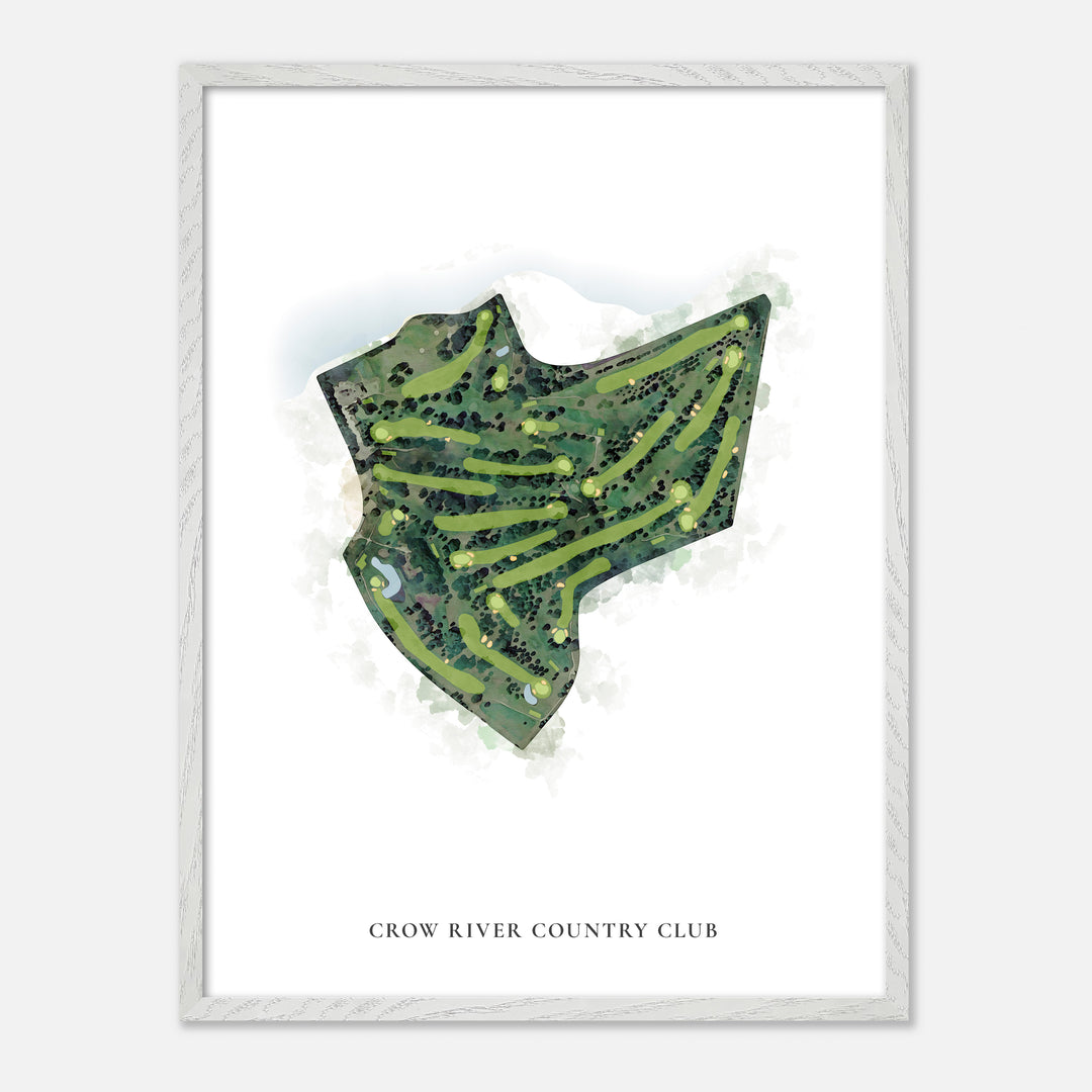 Print of Crow River Country Club Classic Map