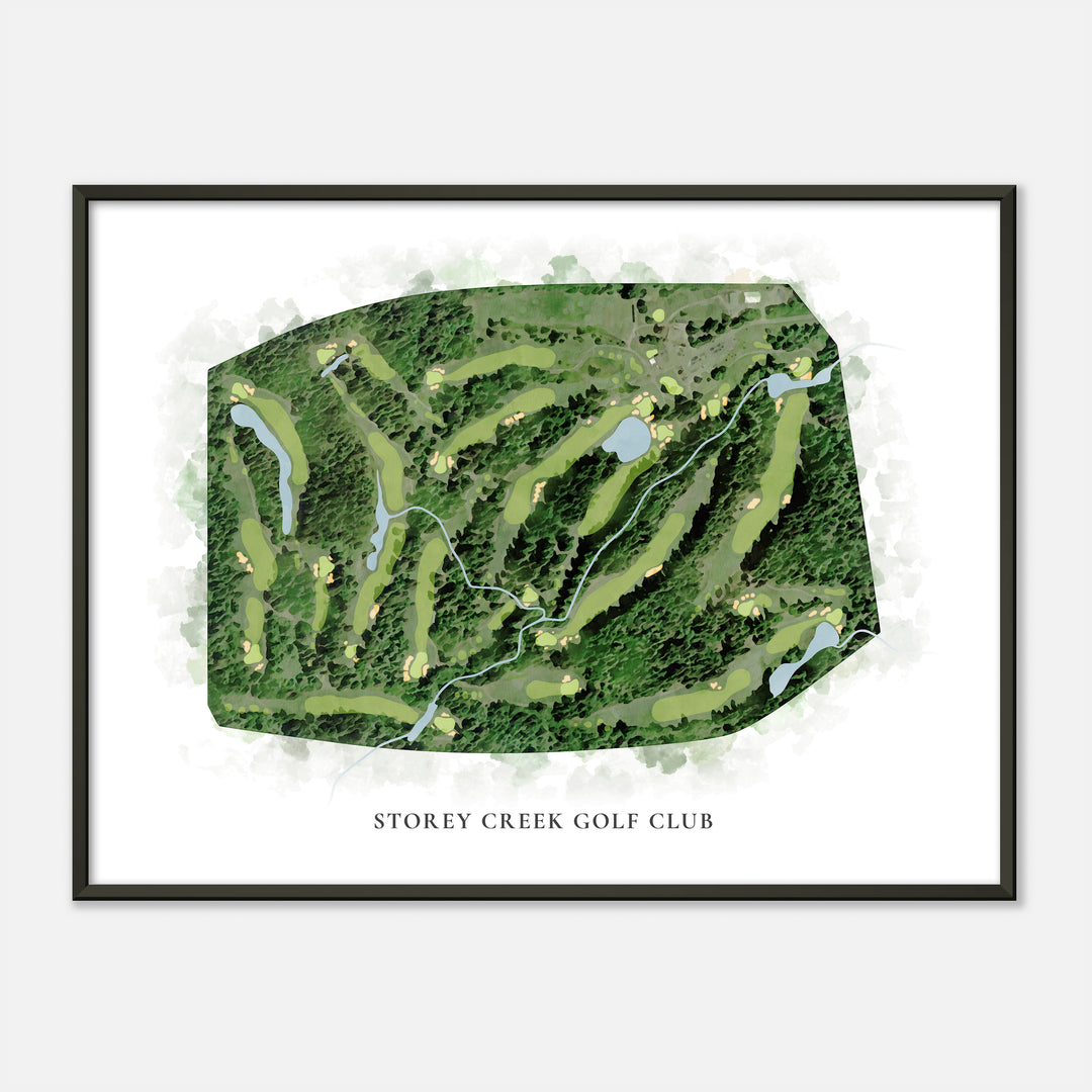 Print of Storey Creek Golf Club Classic Map