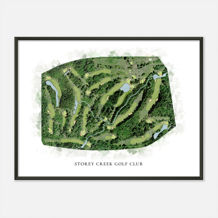 Print of Storey Creek Golf Club Classic Map