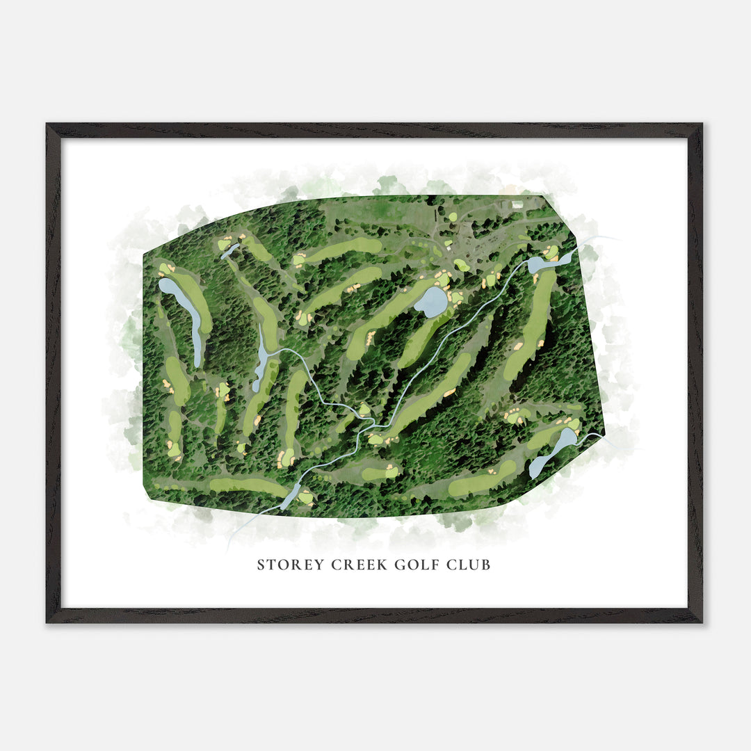 Print of Storey Creek Golf Club Classic Map