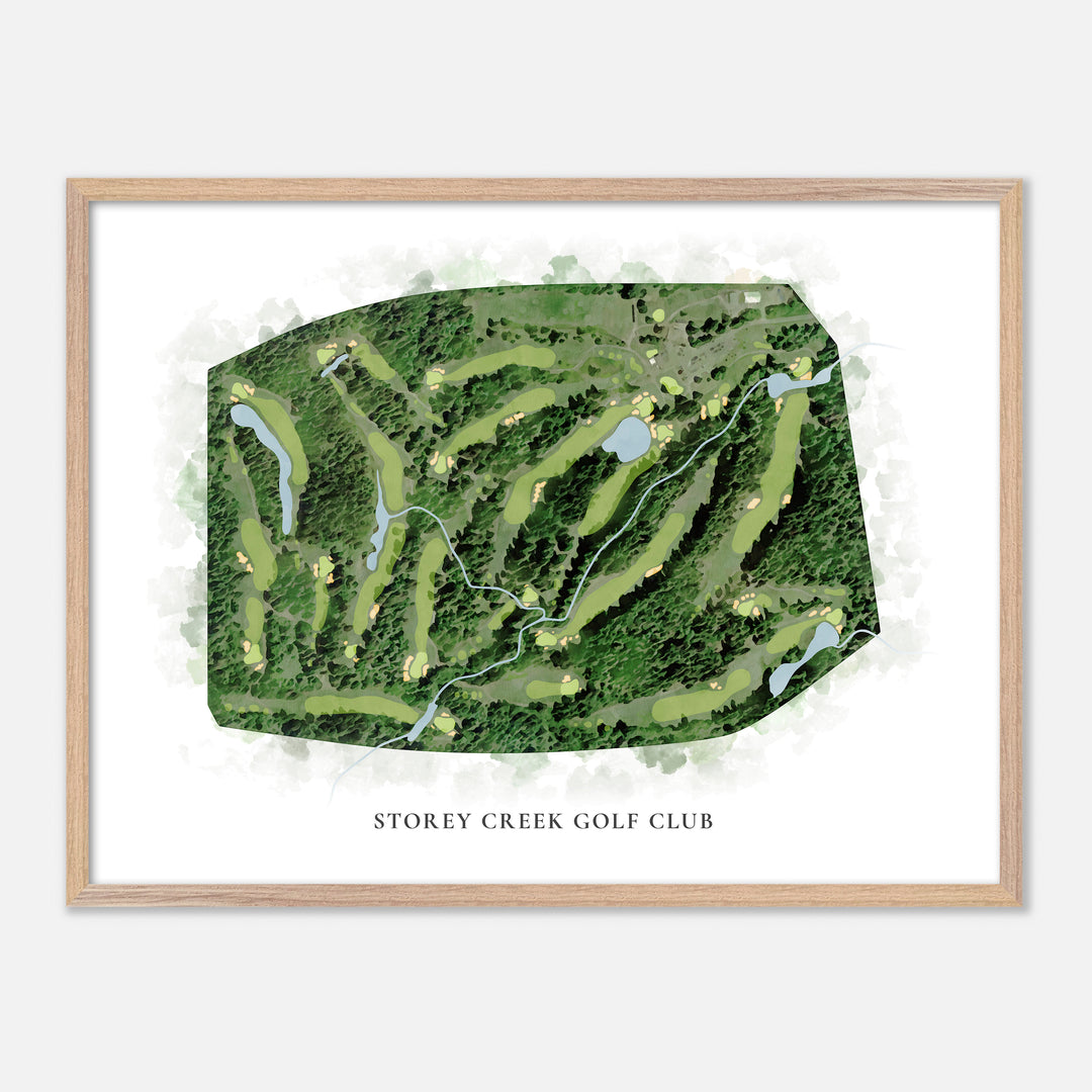 Print of Storey Creek Golf Club Classic Map