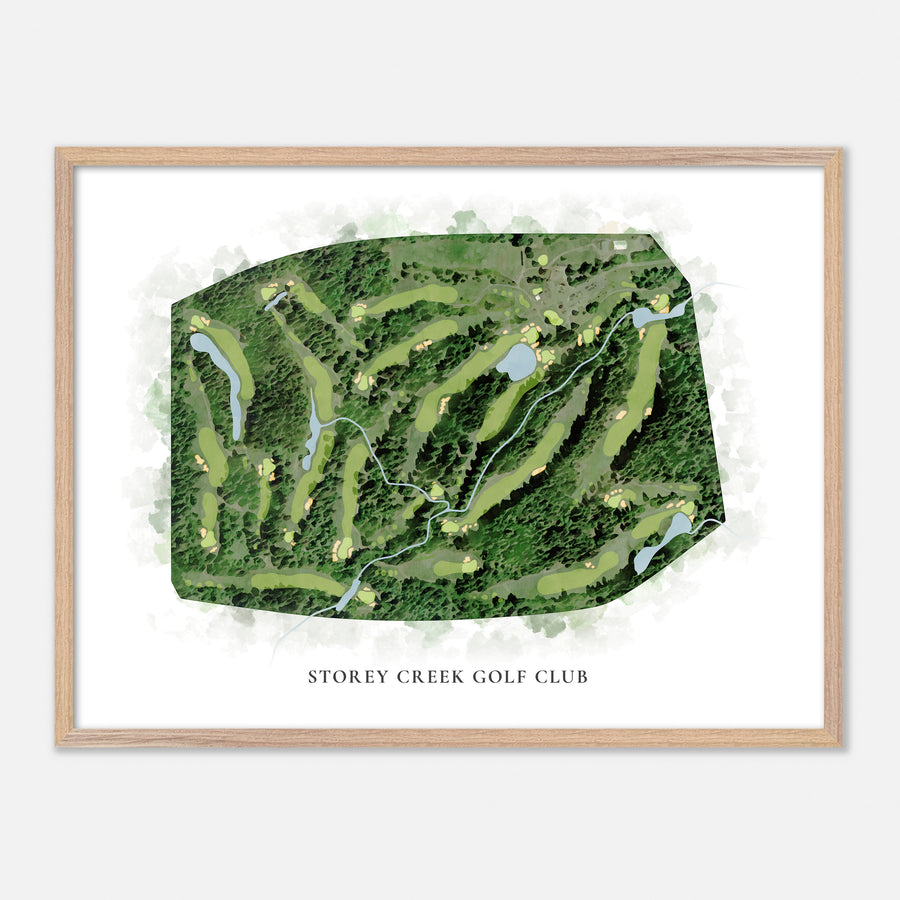 Print of Storey Creek Golf Club Classic Map