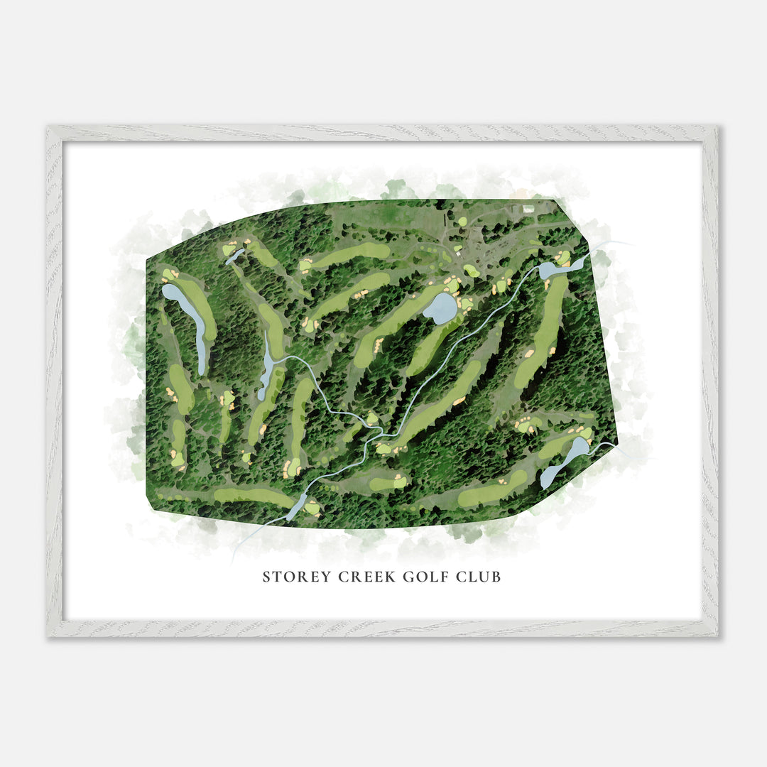 Print of Storey Creek Golf Club Classic Map
