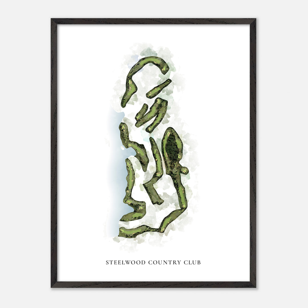 Print of Steelwood Country Club Classic Map