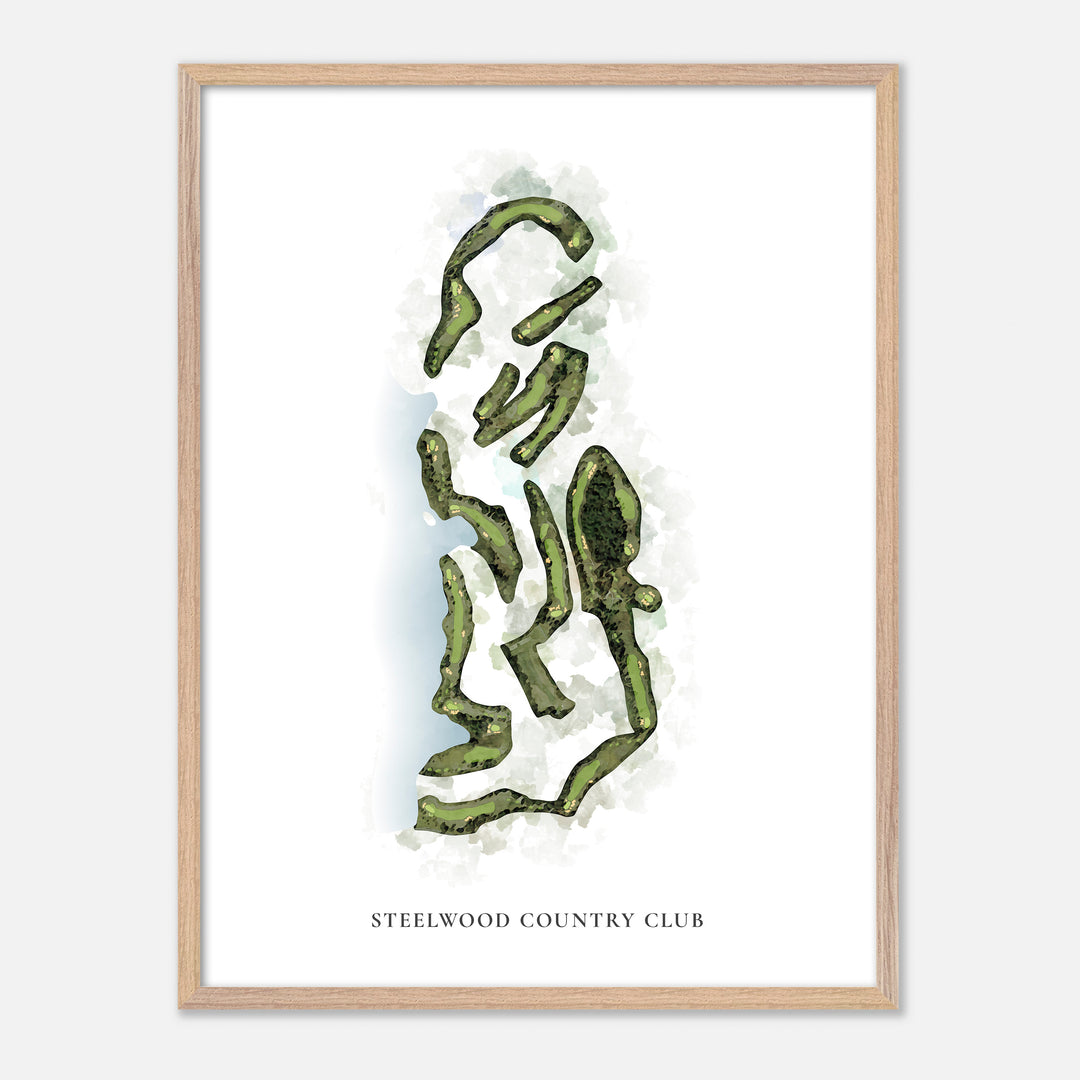Print of Steelwood Country Club Classic Map